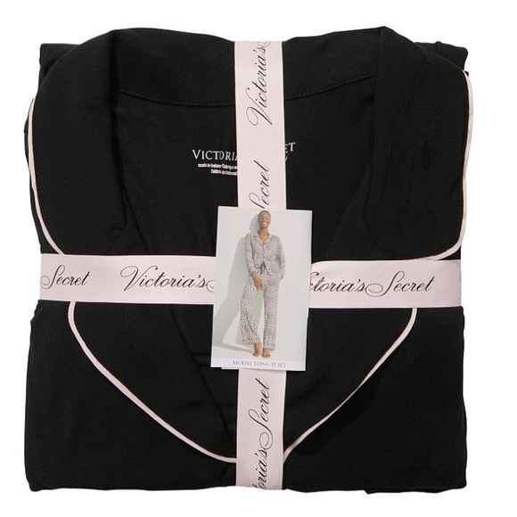 NWT VICTORIA'S SECRET CLASSIC 
Modal Long Pajama Set - Picture 4 of 4